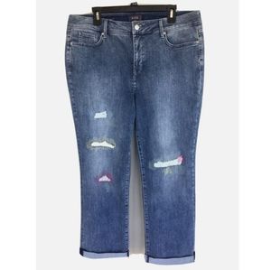 NYDJ Women's High Rise Jeans - Blue